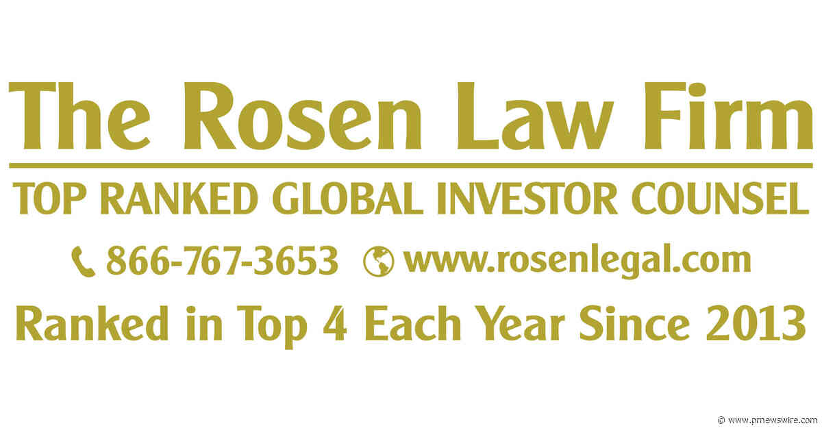 YQ SHAREHOLDER ALERT: ROSEN, TRUSTED AND TOP RANKED INVESTOR COUNSEL, Encourages 17 Education &amp; Technology Group Inc. Investors with Losses to Inquire About Securities Class Action Investigation - YQ