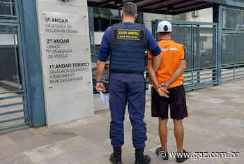 Foragido é recapturado pela Guarda Municipal no Bairro Faxinal - GAZ