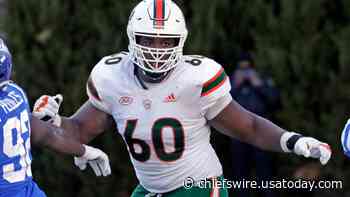 2023 NFL mock draft: Chiefs select OT Zion Nelson, TE Cameron Latu - Chiefs Wire