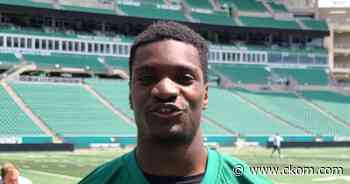 Family and football intertwined for Riders' Nelson Lokombo - CKOM News Talk Sports