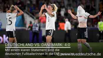 DFB-Frauen siegen bei EM: "Uns muss man erstmal schlagen" - Süddeutsche Zeitung - SZ.de