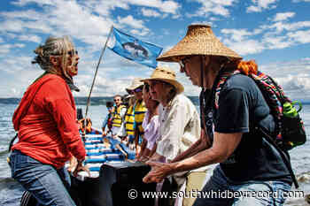 Tribal canoe voyagers visit Langley - South Whidbey Record
