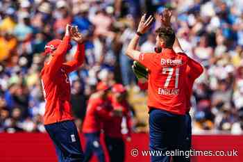 Richard Gleeson savours debut to remember despite England's loss to India - Ealing Times