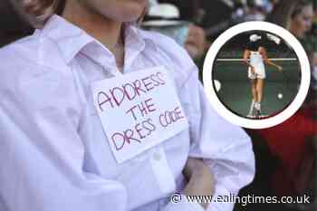 Campaigners to stage Wimbledon female dress code protest due to period concerns - Ealing Times