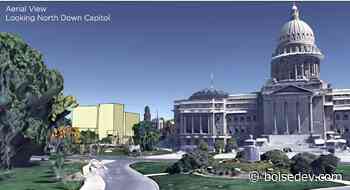 New building with residential and retail or restaurant proposed next to Statehouse - boisedev.com