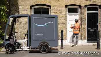 Amazon Is Using E-Cargo Bikes in London to Solve the Last Mile Problem - Treehugger