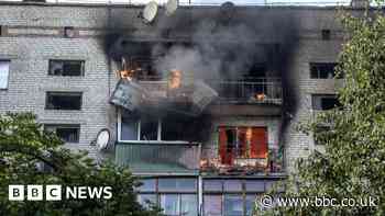 Ukraine reports heavy Russian missile strikes in east and south