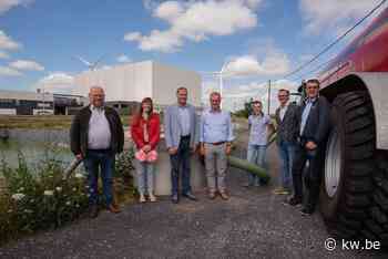 Landbouwers in Poperinge krijgen bufferbekken ter beschikking van Aviko - KW.be - KW.be