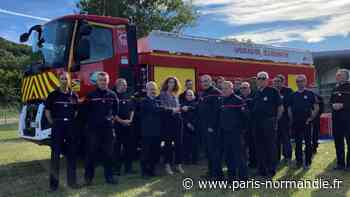 Le centre de secours de Grand-Couronne s’équipe d’un nouveau camion - Paris-Normandie