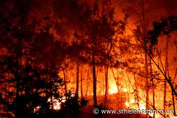 Almost 1000 firefighters battle massive fire in south-east France - St Helens Star