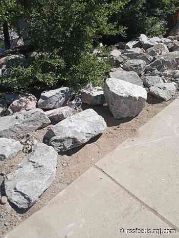 Ask the RGJ: Were rocks piled along Eighth Street to displace homeless people?