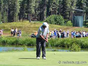 ACC celebrity golf: Oshie in the lead; Mulder, Sorenstam second; four tied for third