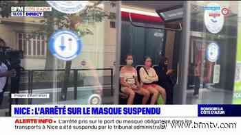 Le tribunal administratif de Nice suspend l'arrêté sur le port du masque dans les transports - BFMTV