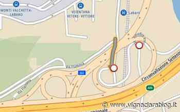 Labaro, chiusa per lavori via Fornace Vignolo - VignaClaraBlog.it