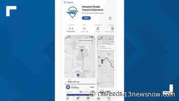 HRT to launch pilot program for booking transit rides in Newport News, Virginia Beach