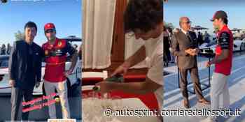 Sainz, dall'incontro con Zhang alla festa a Maranello: che emozione la prima vittoria - Autosprint.it