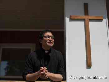 'Uniquely suited': Indigenous Calgary priest in charge of liturgy for Pope's visit - Calgary Herald