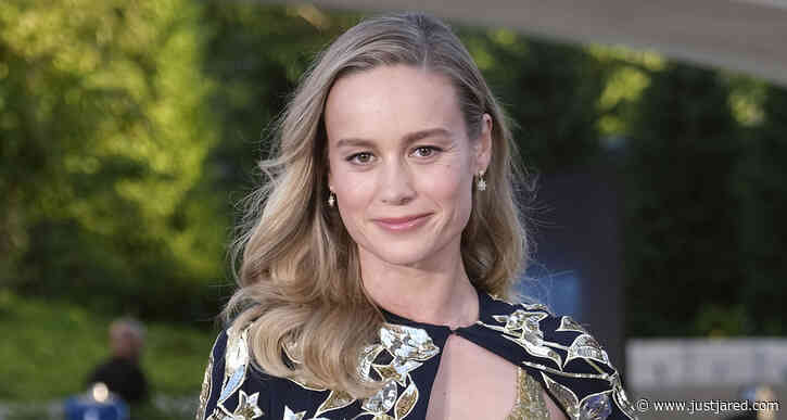 Brie Larson Wears Golden Cape to Marvel Avengers Campus Opening at Disneyland Paris