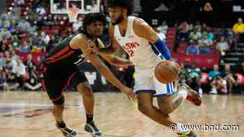 Shaedon Sharpe out of Summer League with shoulder injury - Belleville News-Democrat