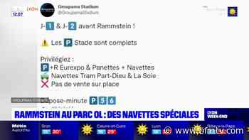 Lyon: des navettes mises en place pour le concert de Rammstein - BFMTV