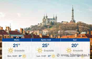 Météo Lyon: Prévisions du samedi 9 juillet 2022 - 20 Minutes