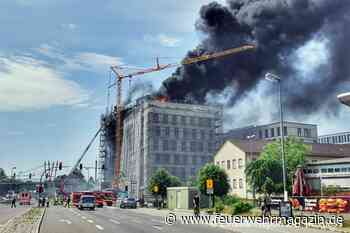 Großbrand in Heidelberg: Rauch über der Stadt - Feuerwehr-Magazin