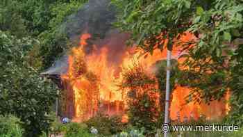 Angst vor dem Feuerteufel: Wieder brennt es in Münchner Gartenanlage - „Da geht schon die Sorge um“
