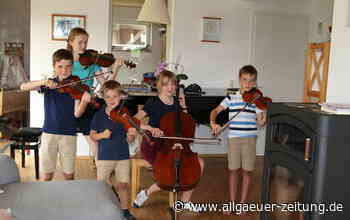 Musikalische Familie Graf: Fünf Kinder erspielen sich Siege - Allgäuer Zeitung