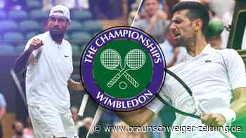 Siebter Sieg in Wimbledon: Djokovic entnervt Kyrgios