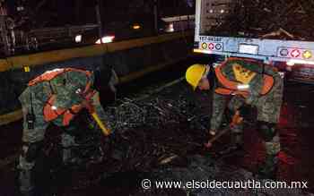 Lluvia afecta vialidad en Cuernavaca - El Sol de Cuautla