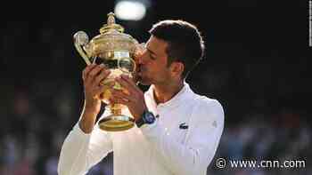 Novak Djokovic wins his 21st grand slam title