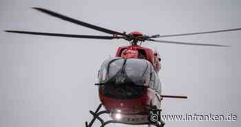 Weidenberg: Unfall mit mehreren Verletzten auf Landstraße - Rettungshubschrauber im Einsatz