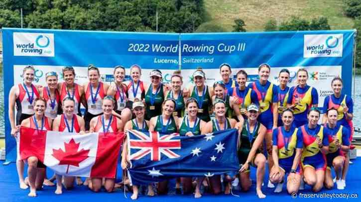 Canada wins World Cup silver in women’s eight rowing