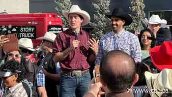 'It's great to see everyone': Prime Minister Trudeau joins growing list of politicians at Stampede