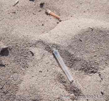 Bari, non solo rifiuti: sulla spiaggia di Pane e Pomodoro spunta una siringa. "Mi è andata bene" - Borderline24.com