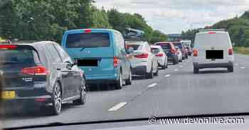 M5: Drivers being 'turned around' amid ongoing police incident near Exeter - Devon Live