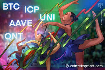 Top 5 cryptocurrencies to watch this week: BTC, UNI, ICP, AAVE, QNT