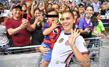 VIDEO: Alex Morgan cumple el sueño del pequeño fan en Monterrey ¡Le regaló su jersey! - El Universal