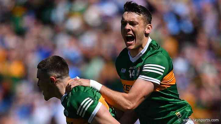 Kerry 1-14 Dublin 1-13: Late Sean O'Shea free sends Kingdom into All-Ireland final after epic contest - Sky Sports