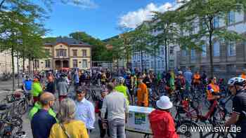 Raddemo für Tempo beim Bau des Radschnellwegs Heidelberg-Mannheim - SWR Aktuell