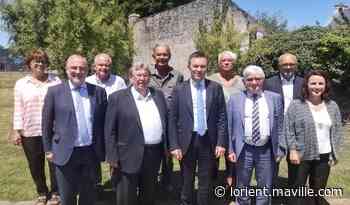 Groix. Le président du Département en visite sur l'île - Maville.com