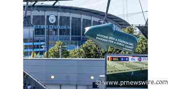 PADDY POWER FLOATS BALLOON OVER WOMEN'S EUROS GAME TO POKE FUN AT UEFA'S UNDERWHELMING STADIUM SELECTIONS