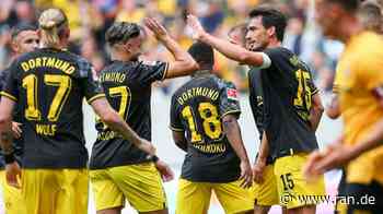 Testspiele am 9. Juli: Borussia Dortmund gewinnt souverän gegen Dresden, Wolfsburg schießt Tirol ab - RAN