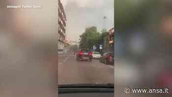 Cremona, auto colpite da un tetto e da un albero - Lombardia - Agenzia ANSA