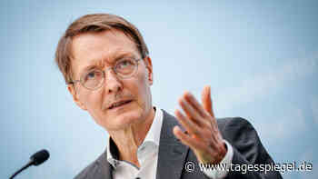 Finanzlücke der Krankenkassen: Auch Lauterbach trägt Schuld an der Misere - Politik - Tagesspiegel