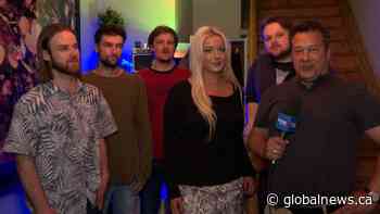 Kingston band Luscious records at The Tragically Hip’s recording studio The Bathouse - Global News