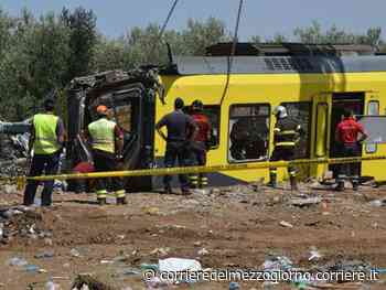 La strage del treno Andria-Corato, martedì il sesto anniversario e la commemorazione delle vittime - Corriere del Mezzogiorno