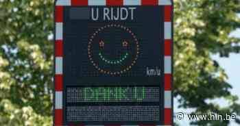 Vier extra snelheidsindicatieborden moeten snelheid in centrum naar beneden halen - Het Laatste Nieuws
