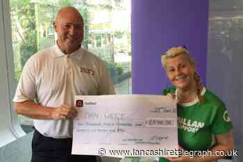 Darwen fundraiser treks 38 miles to make £2,300 for Macmillan