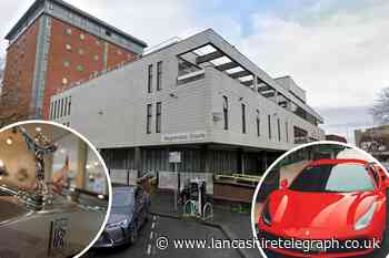 Man in court over offences involving Ferrari and Rolls Royce